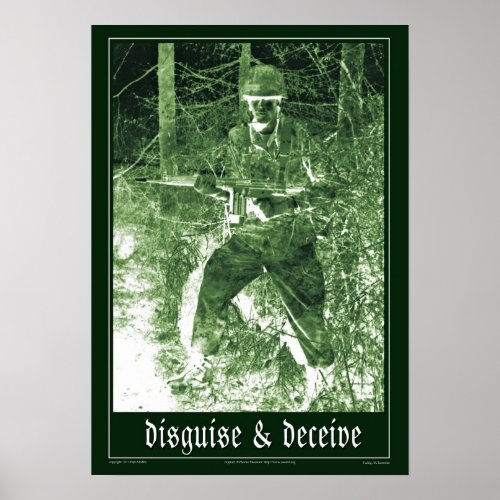 disguise and deceive poster