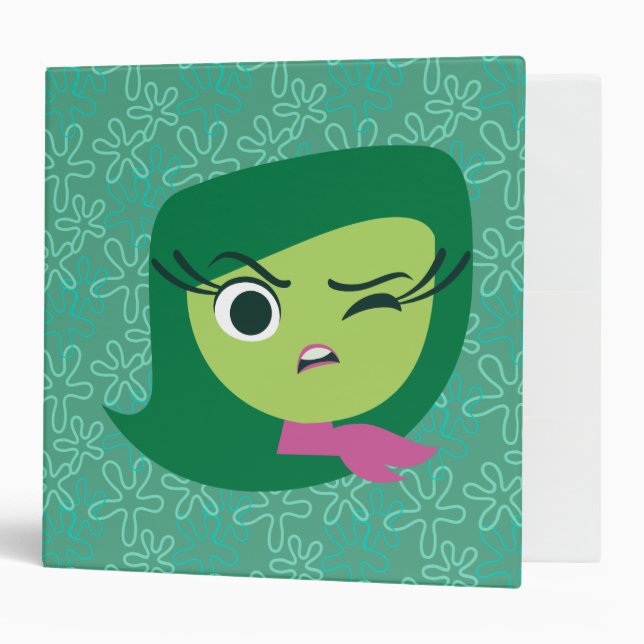 Disgust 3 Ring Binder (Front/Inside)