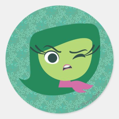 Disgust Classic Round Sticker