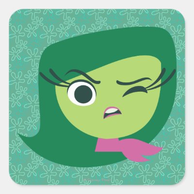Disgust Square Sticker