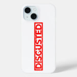 Disgusted Stamp iPhone 15 Case