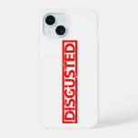 Disgusted Stamp iPhone 15 Case