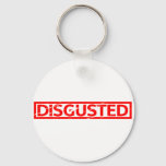 Disgusted Stamp Keychain