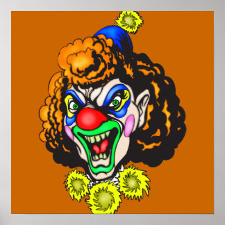 Evil Clowns Posters, Evil Clowns Prints, Art Prints, Poster Designs