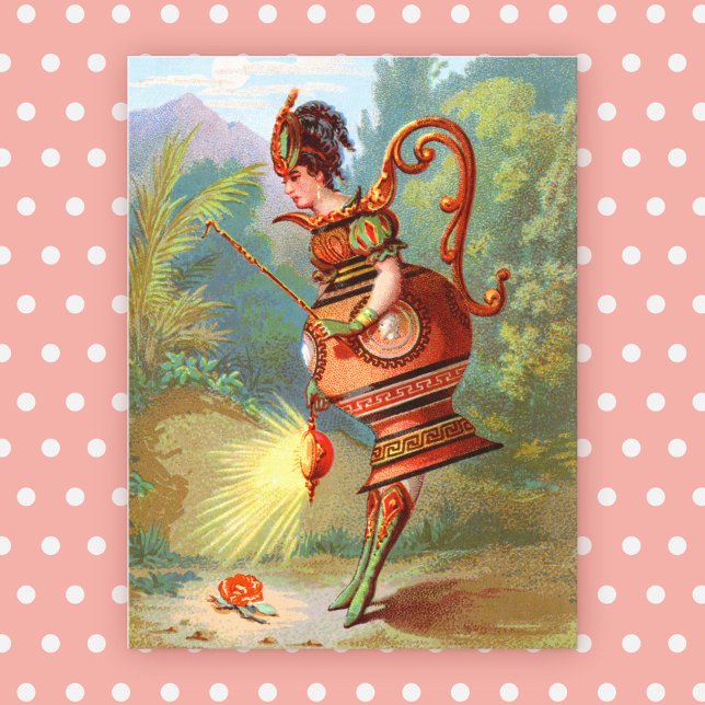 Dish Darlings Goddess of the Night Postcard (Creator Uploaded)