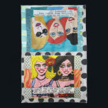 Dish towel<br><div class="desc">Bad girl art</div>