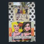 Dish towel<br><div class="desc">Bad girl art</div>