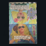 Dish towel<br><div class="desc">Bad girl art</div>