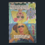 Dish towel<br><div class="desc">Bad girl art</div>
