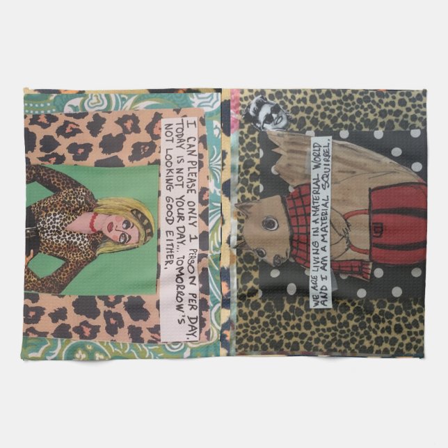 Dish towel- kitchen towel (Horizontal)