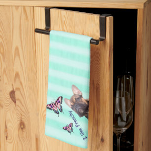 Dish towels French bulldogs