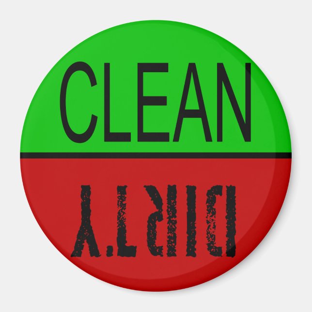 Dish Washer Magnet - Clean/Dirty (Front)