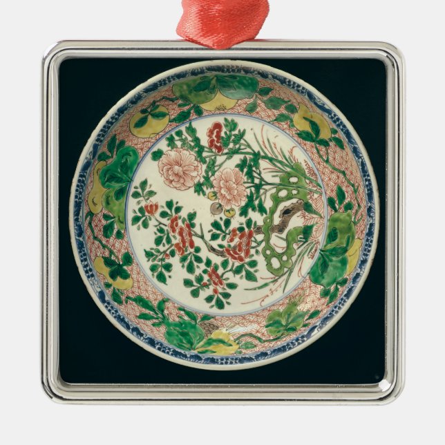 Dish with famille verte decoration (Front)