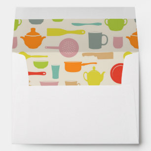 Dishes Pattern Envelope