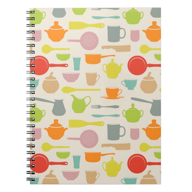 Dishes Pattern Notebook (Front)