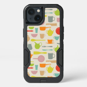 Dishes Pattern iPhone 13 Case
