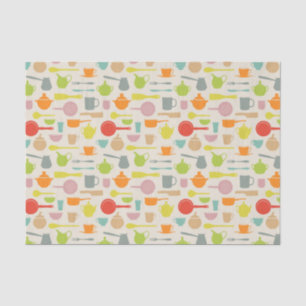 Dishes Pattern Tissue Paper