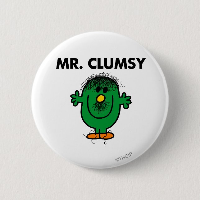 Disheveled Mr. Clumsy Button (Front)