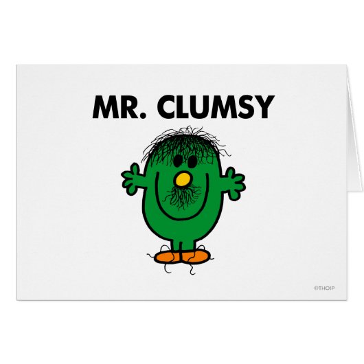 Disheveled Mr. Clumsy Cards (Front Horizontal)