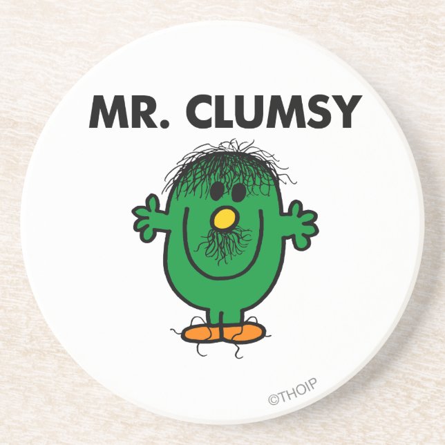 Disheveled Mr. Clumsy Coaster (Front)