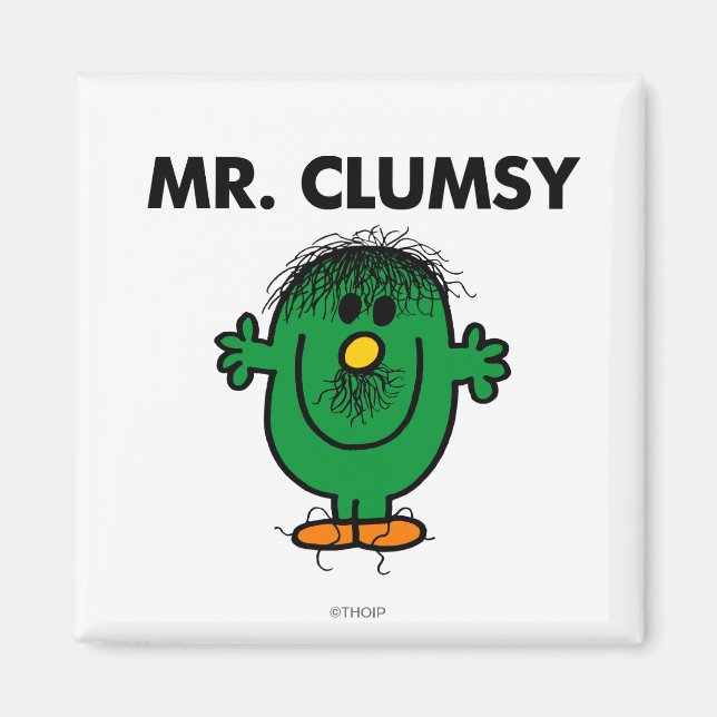 Disheveled Mr. Clumsy Magnet (Front)