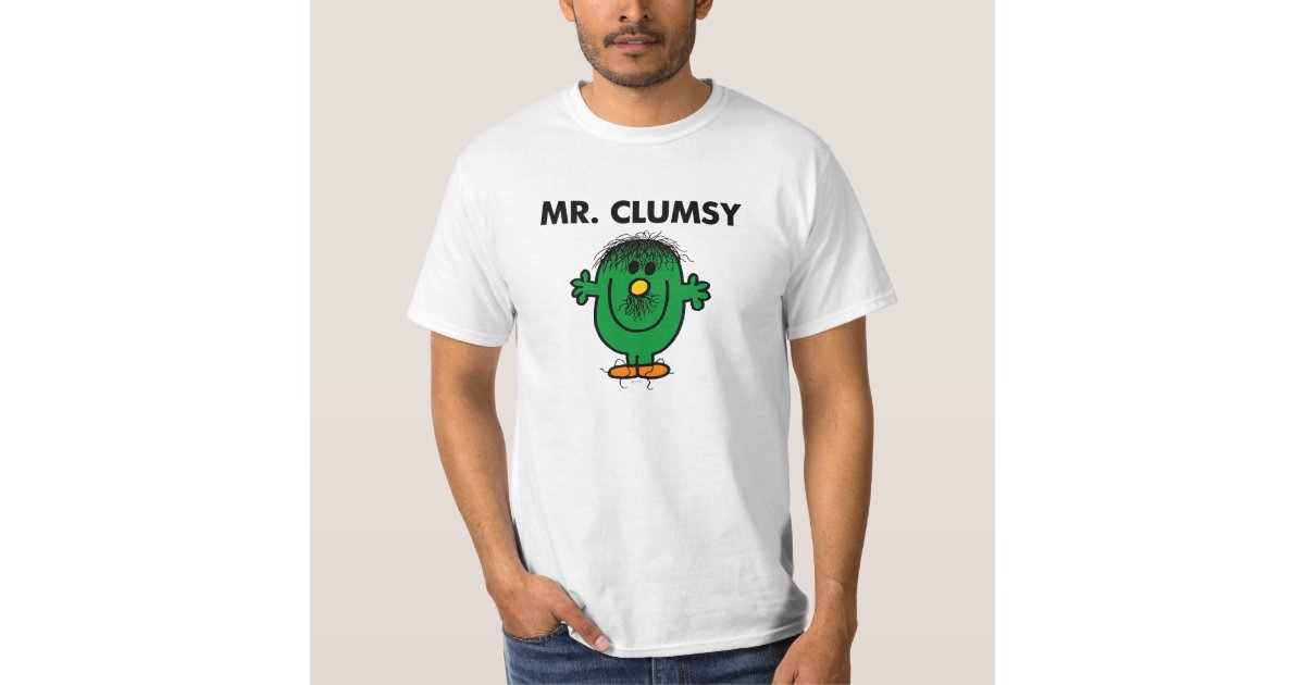 mr clumsy t shirt