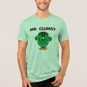 Disheveled Mr. Clumsy Tri-Blend Shirt