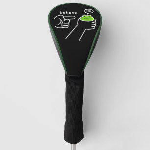 Dishonest Frog Frog Meme Behave No Cartoon Golf Head Cover