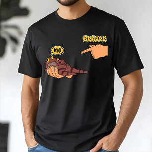 Dishonest Frog Funny Frog Meme Behave No Cartoon T-Shirt