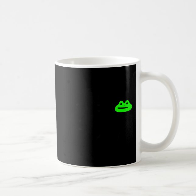 Dishonest Frog Meme Behave No Funny Frog Meme Sayi Coffee Mug (Right)