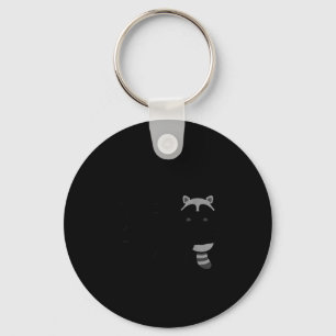 Dishonest Raccoon Funny Raccoon Meme Behave No Car Keychain