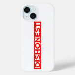 Dishonest Stamp iPhone 15 Case