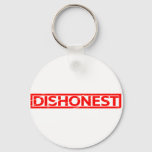 Dishonest Stamp Keychain