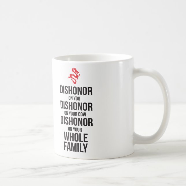 Dishonor Coffee Mug (Right)