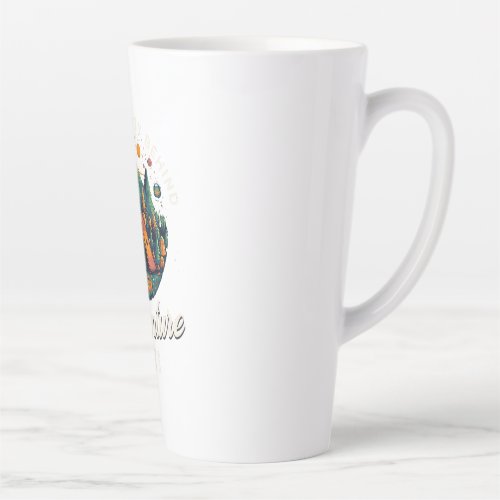 Dishwasher and microwave safe latte mug