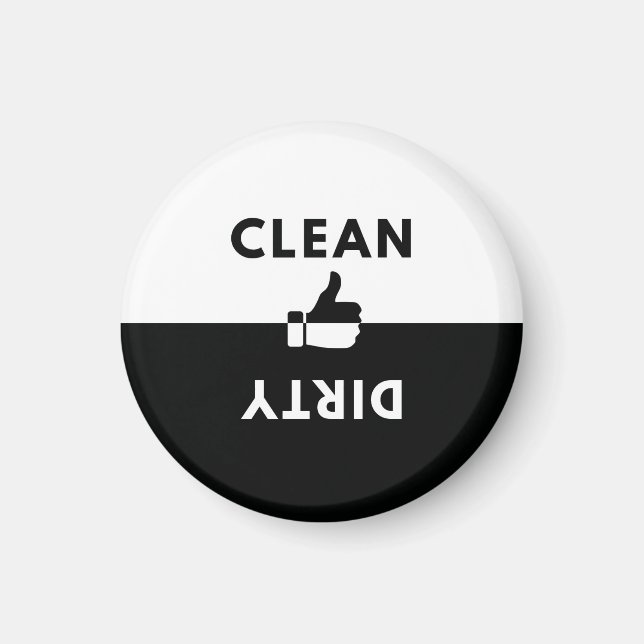 Dishwasher Clean/Dirty Magnet (Front)