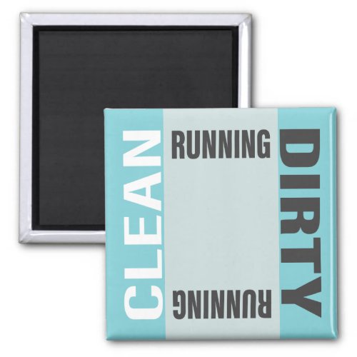 Dishwasher Clean Dirty Running Kitchen Office Magnet