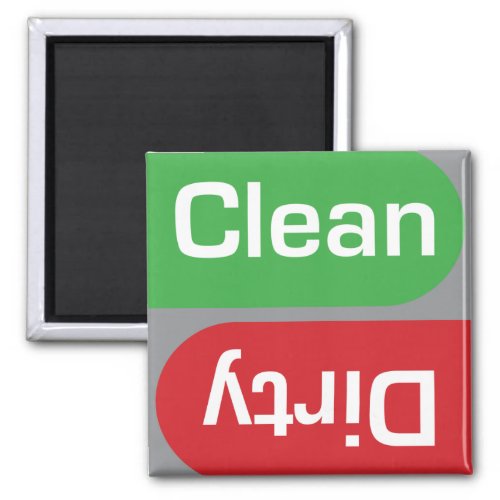 Dishwasher Clean or Dirty Sign Magnet