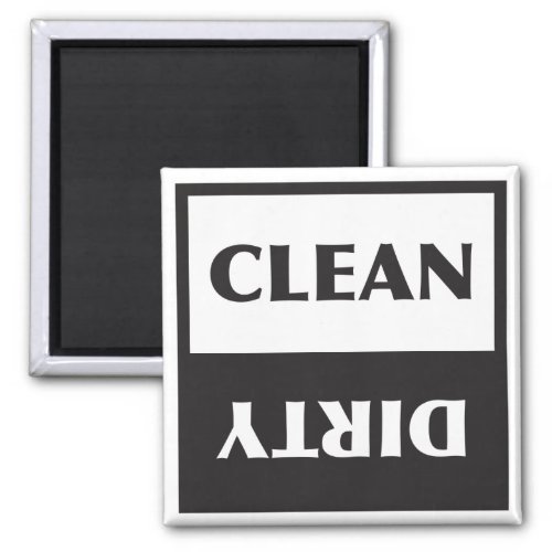 Dishwasher Clean or Dirty Sign Magnet