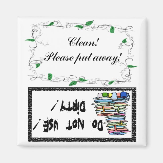 Dishwasher Magnet (Front)