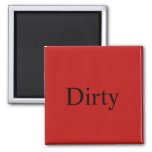 Dishwasher Magnet &quot;dirty&quot; at Zazzle