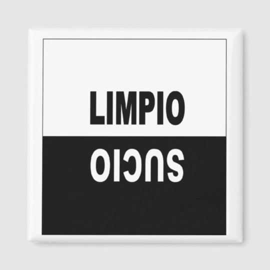 Dishwasher Magnet in Spanish | Zazzle.com