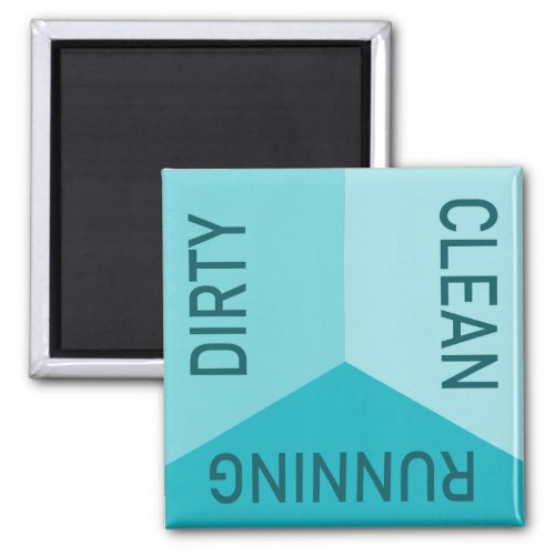 Dishwasher Office Kitchen Clean Dirty Reversible Magnet