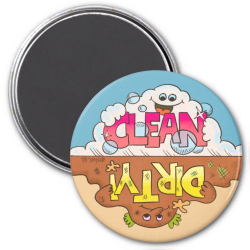 Dishwasher Reversible Clean Dirty Magnet