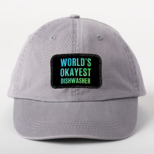 Dishwasher World's Okayest Novelty Patch