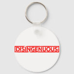 Disingenuous Stamp Keychain