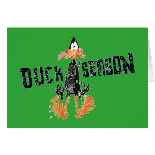 Disintegrated DAFFY DUCK Duck Season