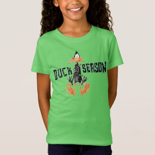 Disintegrated DAFFY DUCK Duck Season T_Shirt