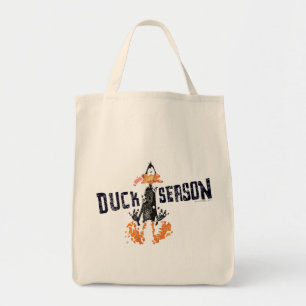 Disintegrated DAFFY DUCK™ "Duck Season" Tote Bag