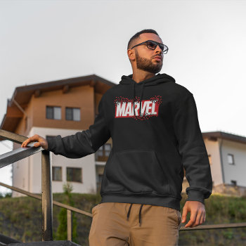 Disintegrating Marvel Logo Hoodie by marvelclassics at Zazzle
